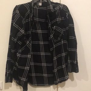 Black flannel